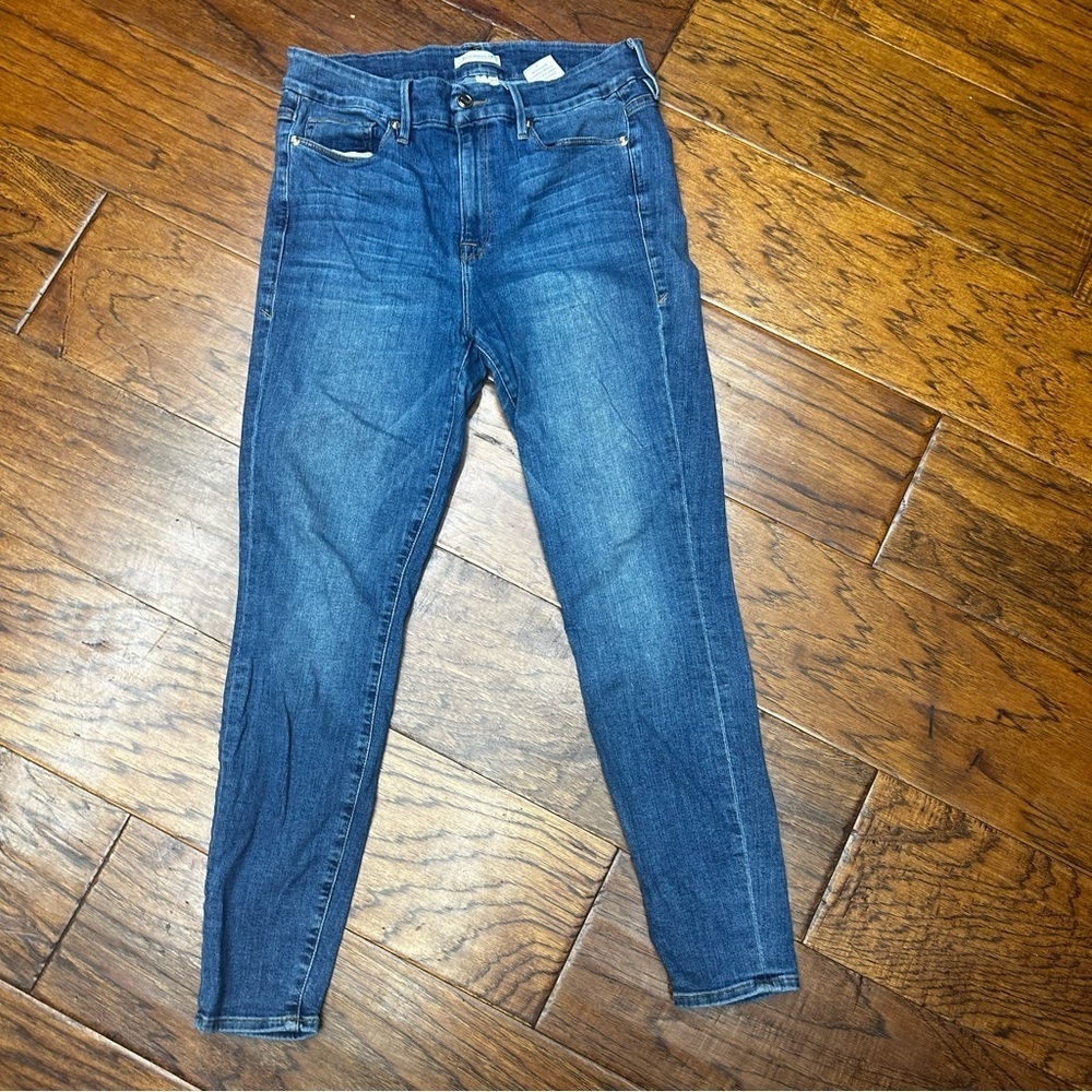 Good American good legs‎ High Rise Blue Jeans